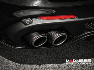 Alfa Romeo Stelvio Performance Exhaust - 2.9L QV - Akrapovic - Titanium - Slip-On Line 